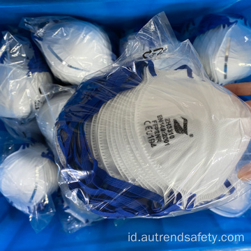 CE ffp1 / ffp2 / ffp3 filter masker respirator woodworkers pakai respirator anti debu masker wajah